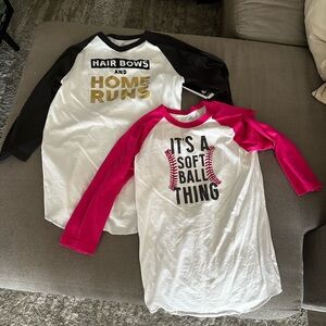 Girl’s /Women’s Softball shirts